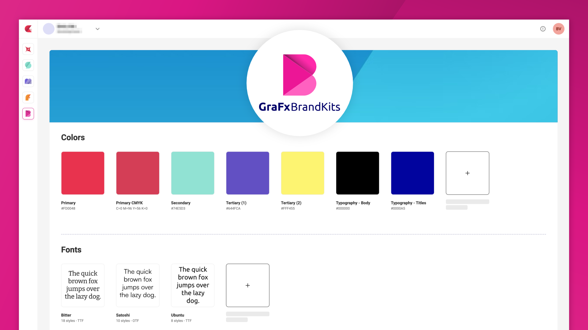 GraFx Brand Kits - Hero Image