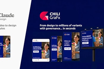 Claude Design vs. CHILI GraFx's ability to produce millions of variants