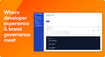Simple Graphic - Developer Experience is a brand governance feature
