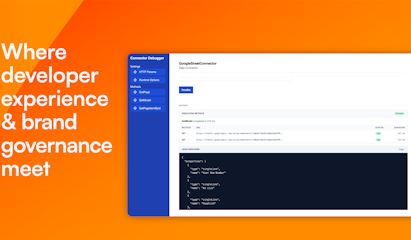 Simple Graphic - Developer Experience is a brand governance feature
