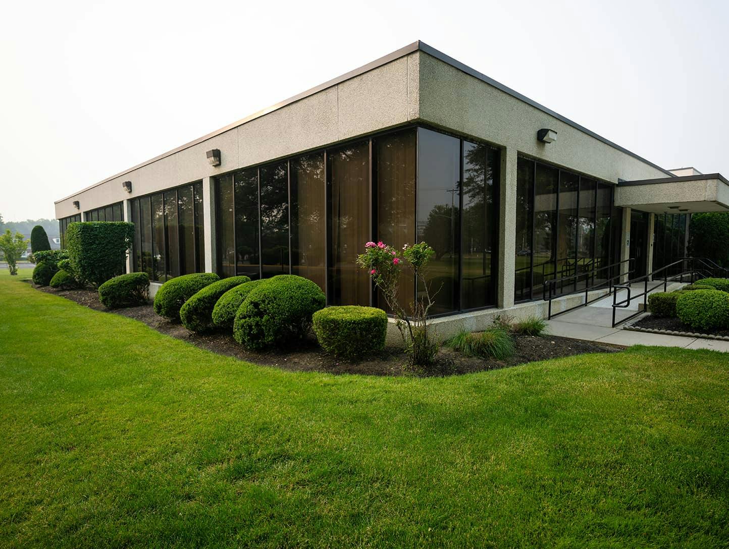 Front entrance to CFRS Surgical Facility