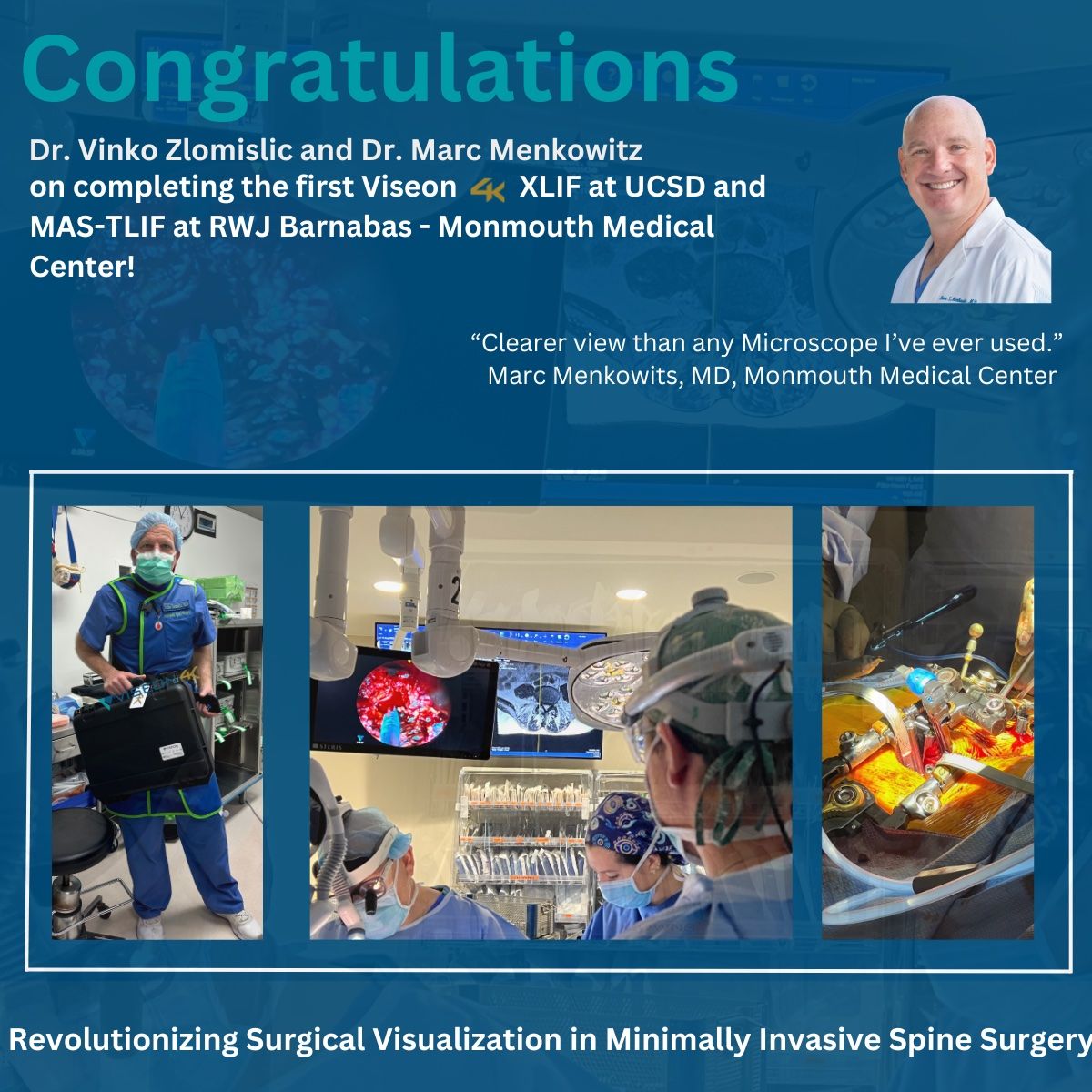 Congratulations Dr. Vinko Zlomislic and Dr. Marc Menkowitz