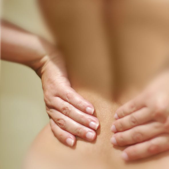 Person's back