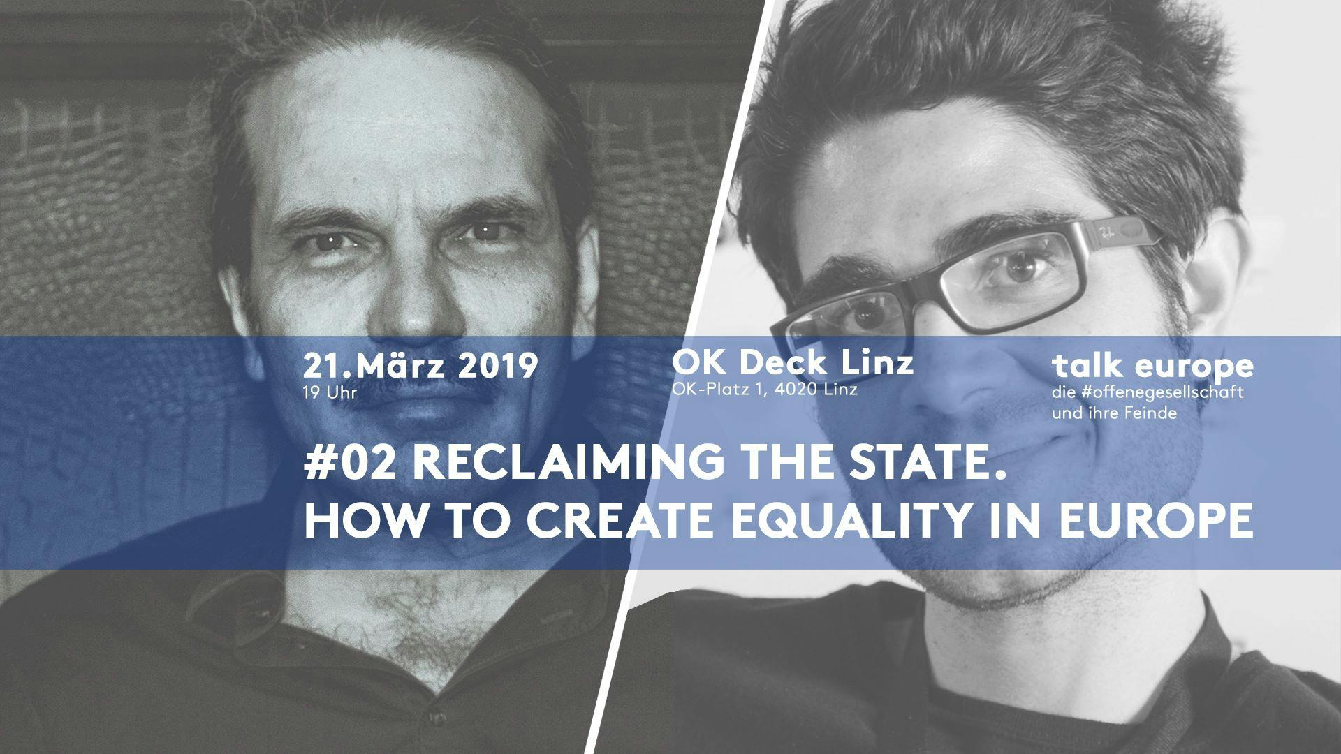 Reclaiming the State. How to create Equality in Europe