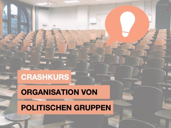 Crashkurs Organisation von politischen Gruppen 