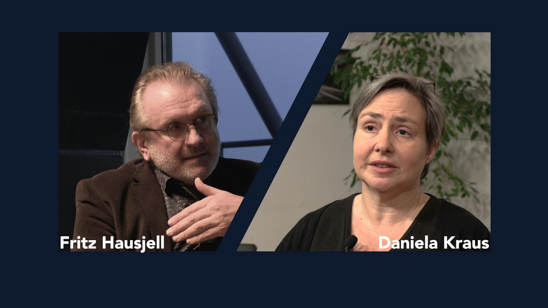 Das ganze Interview mit Daniela Kraus & Fritz Hausjell