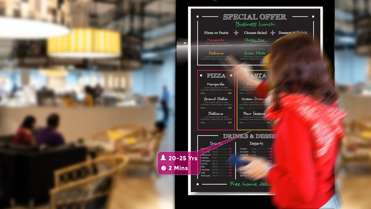 4-QuickServiceRestaurant-PPDS-Intelligent Signage Solution for Retail image
