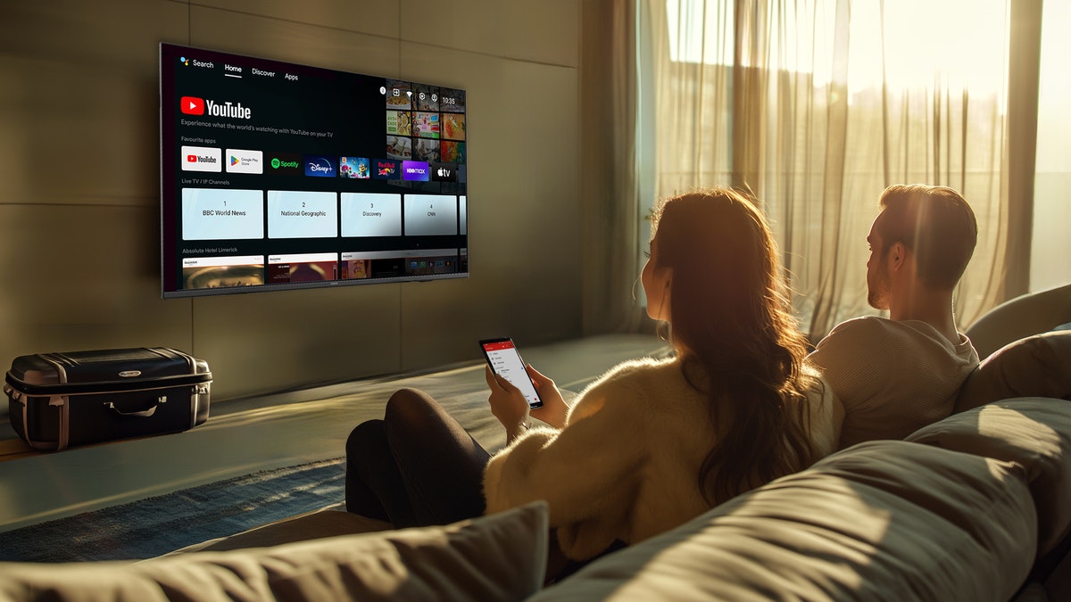 Hospitality TV - HFL4518 Hotel room young couple 3 F image