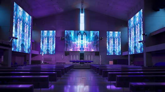 public led 5000 lifestyle3 house of worship