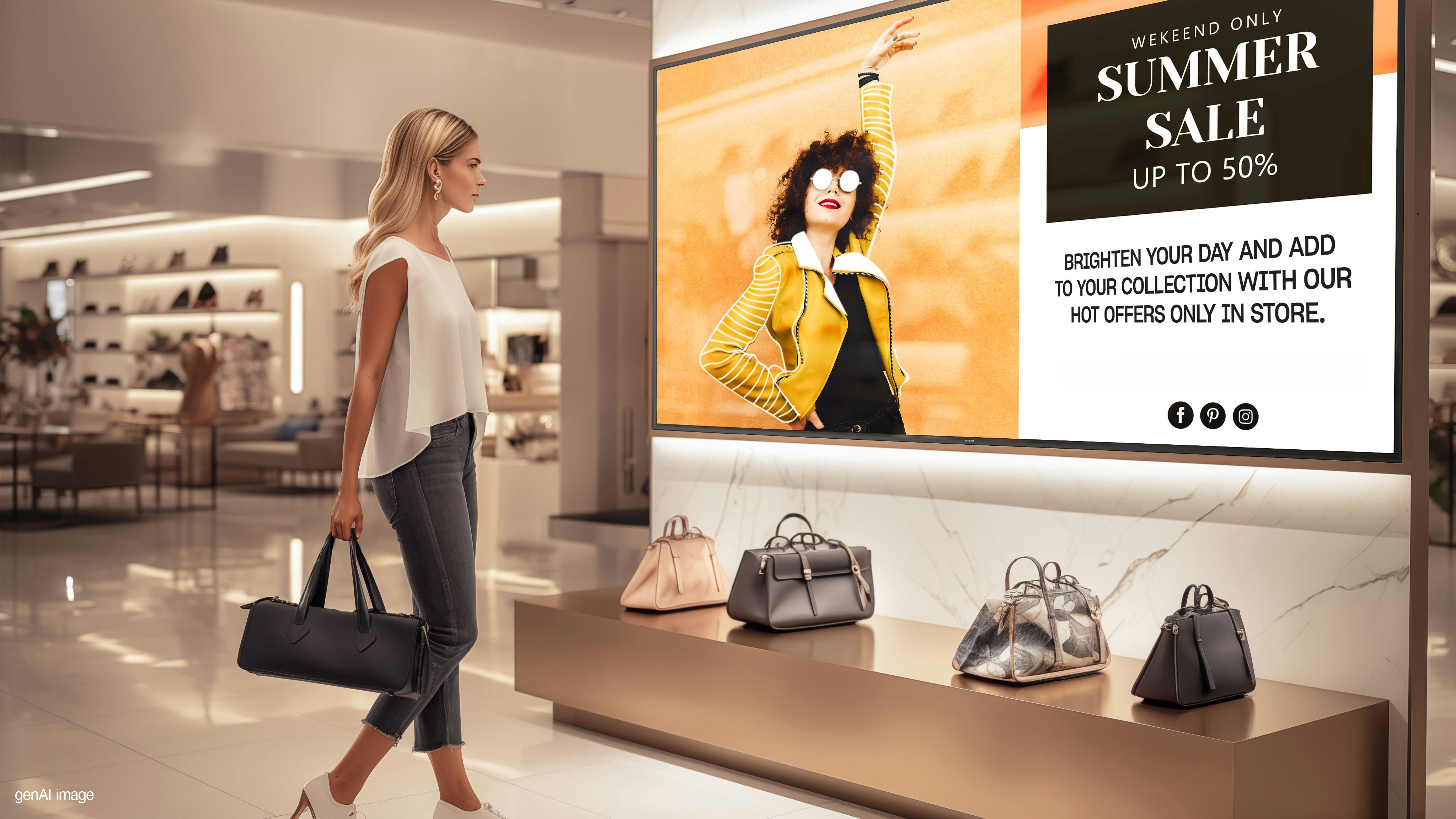 Retail-AI-Image-Fashion_Store_LD1-Signage 3000 Series-Q-line image