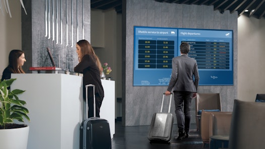 philips unite led 7000 aio hotel reception