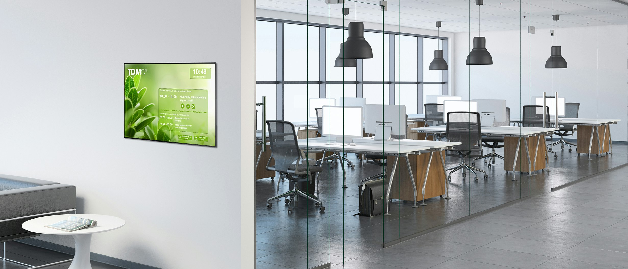 TDM T-Line_Desk booking image