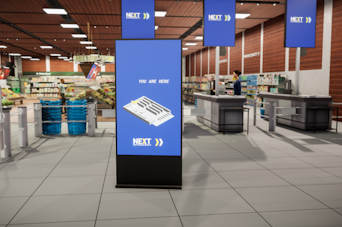 Supermarket_Interact and Waydinfing-T-Line wayfinding supermarket interact and waydinfing t line wayfinding