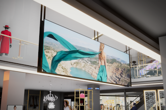 FashionStore_Impressive branding-LED fashionstore impressive branding led