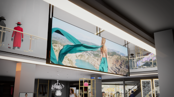 fashionstore impressive branding led