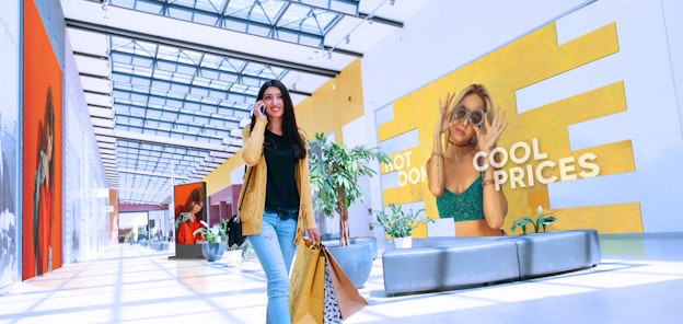 led 7000hb 41inch retail mall