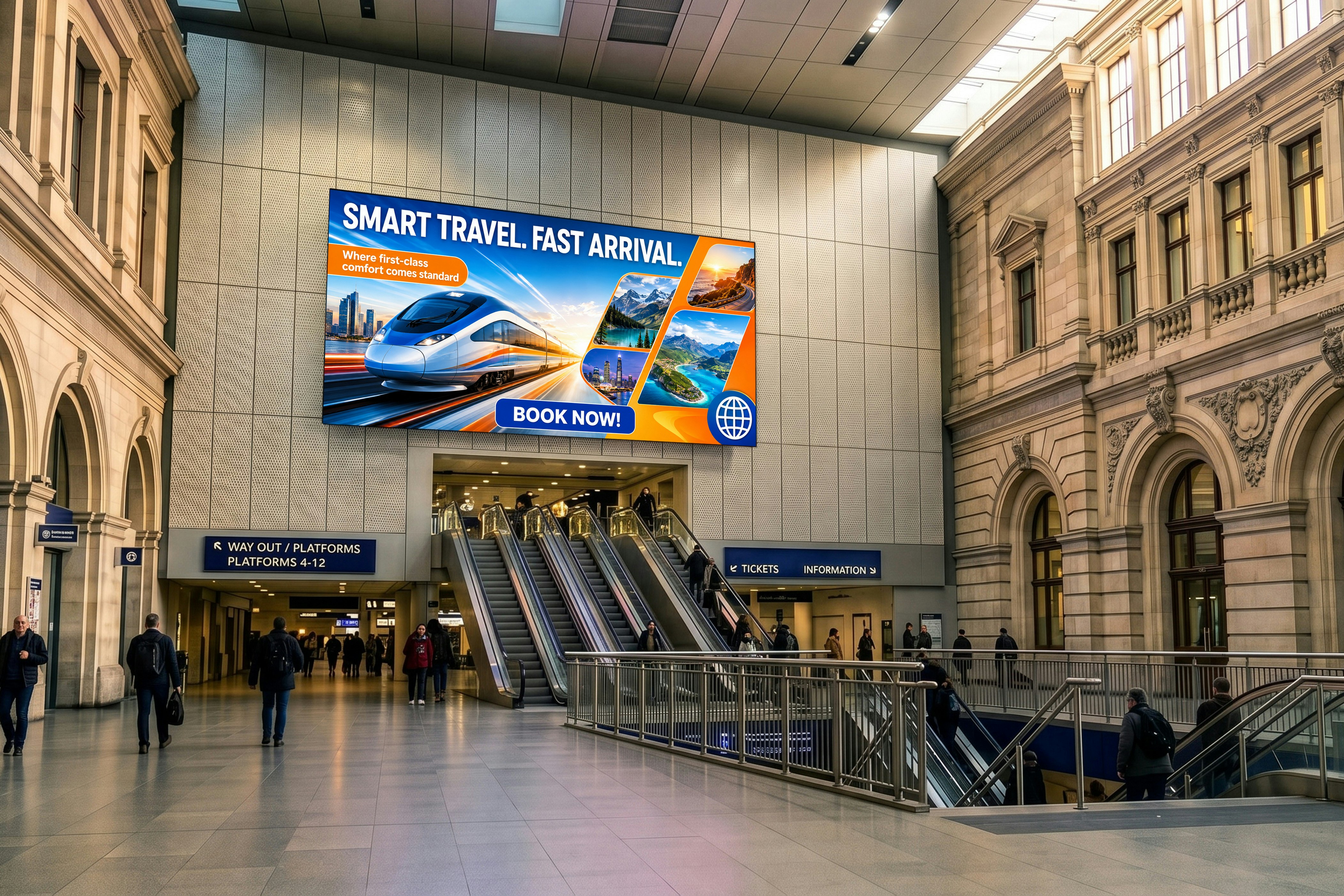 phi unite led 3000 train station 2