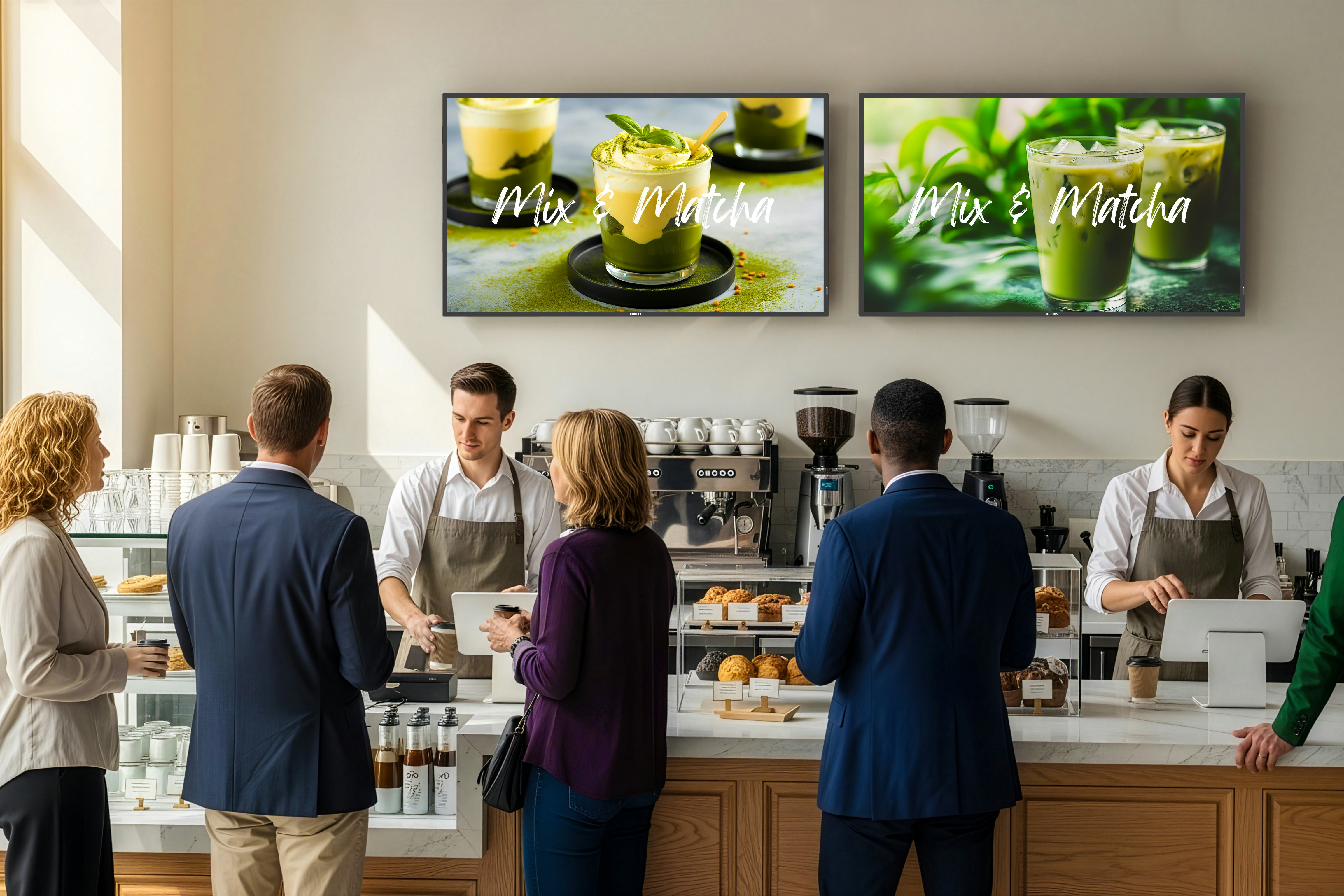 philips signage 2000 food and beverage coffee shop v1