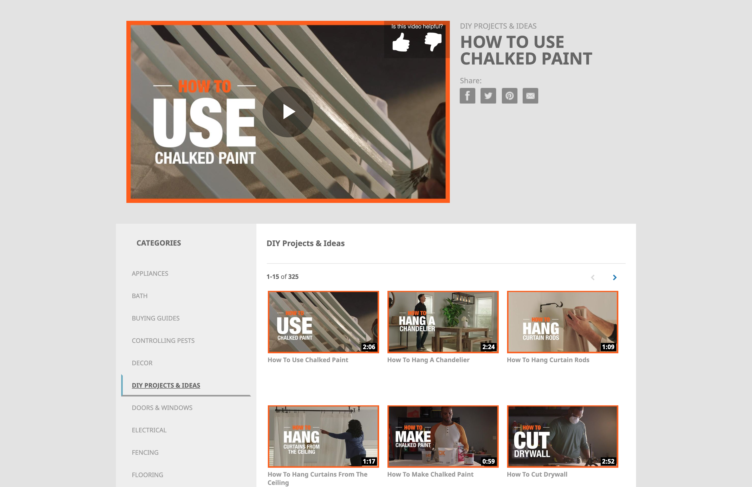 article on how to use chalk paint