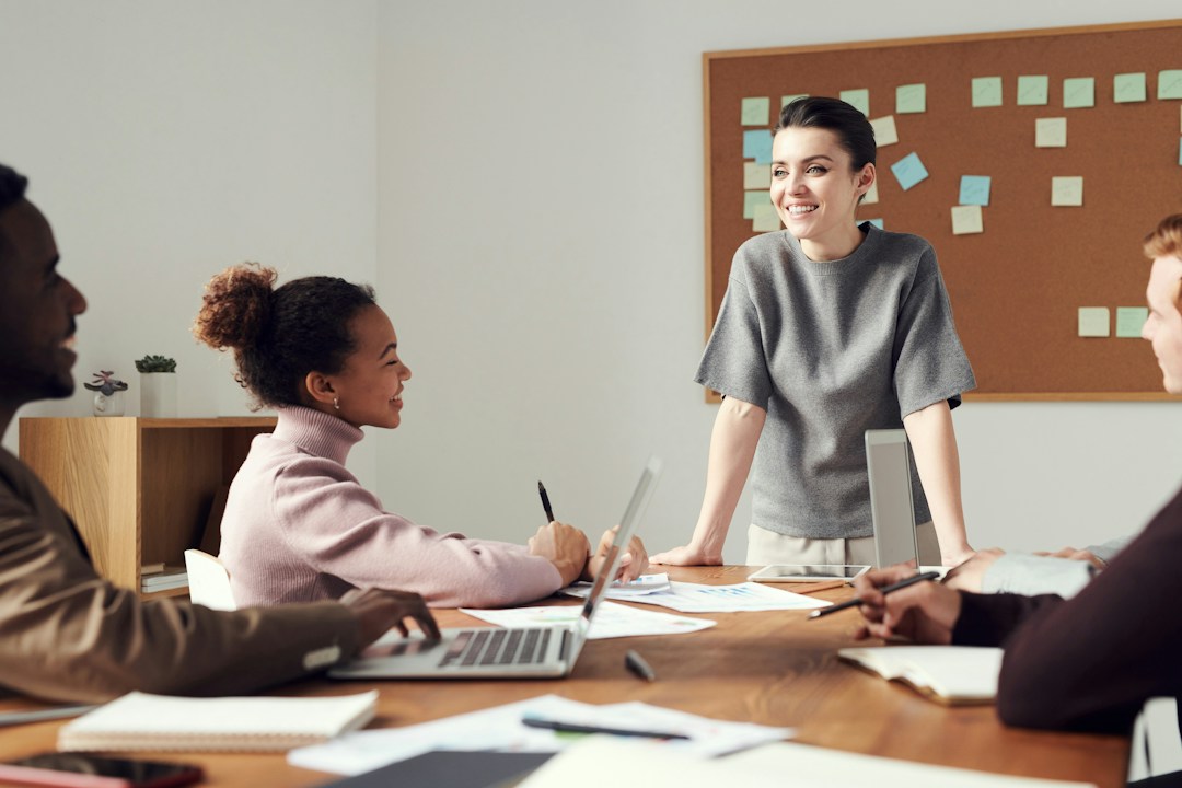 Meeting des Marketingteams