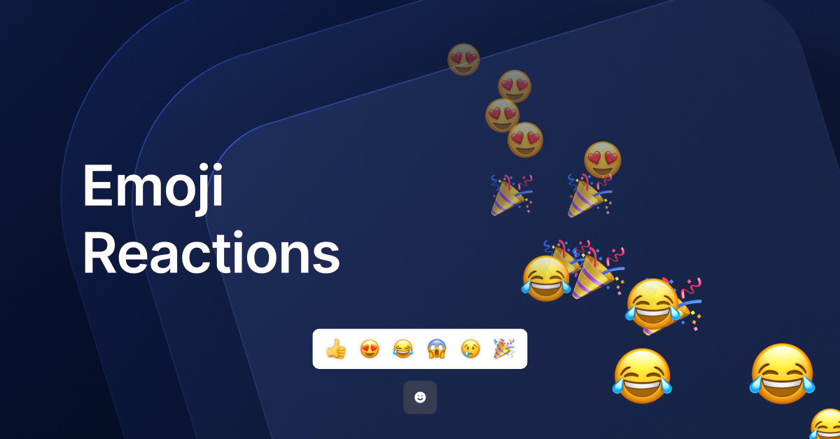 emoji reaction effect