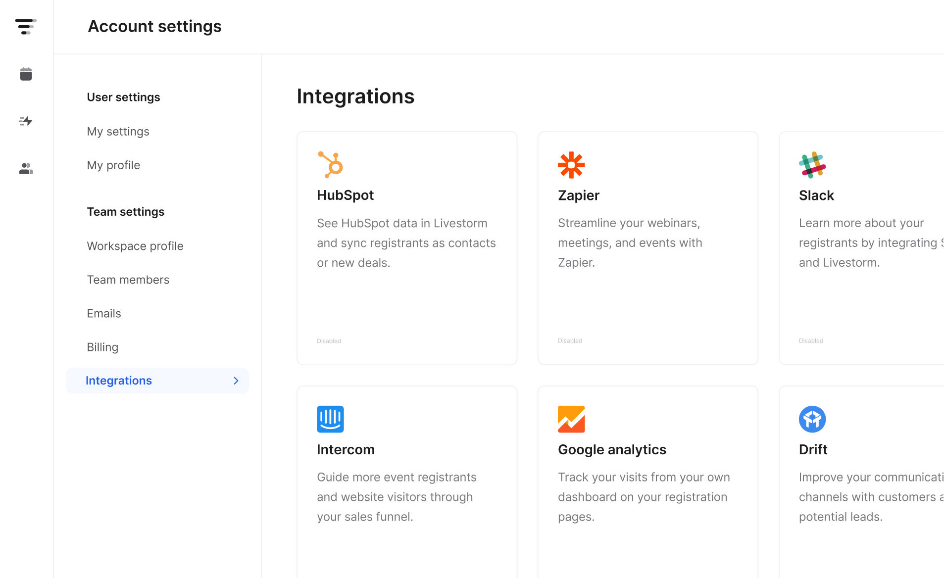 App Marketplace 