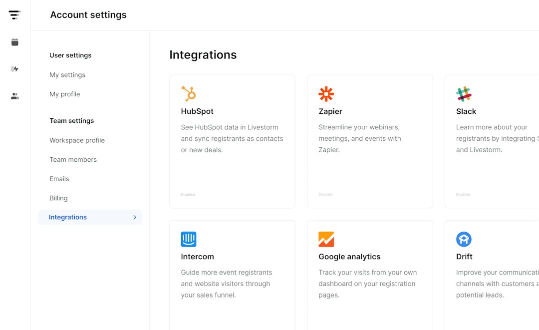 App Marketplace