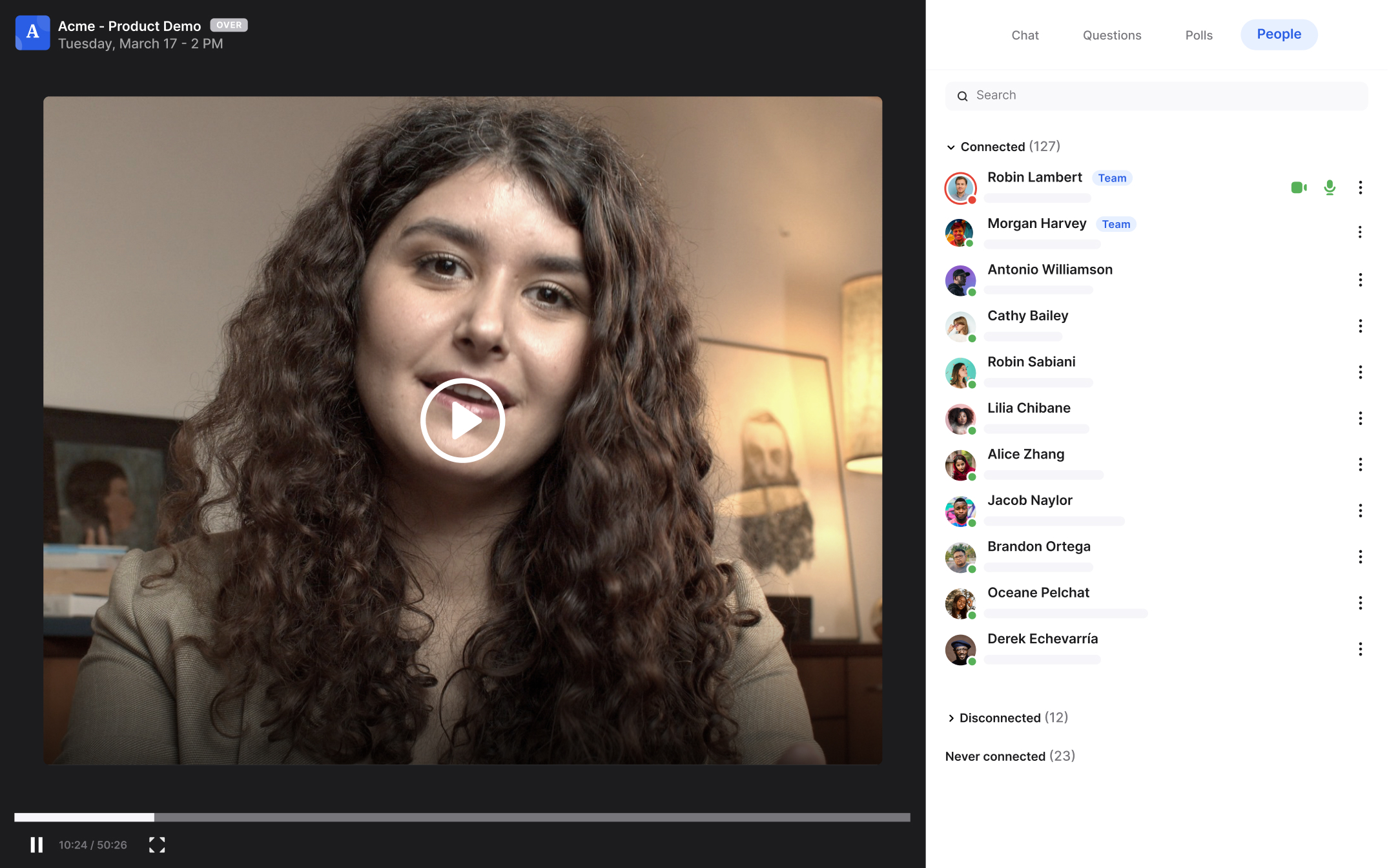 on-demand product demo
