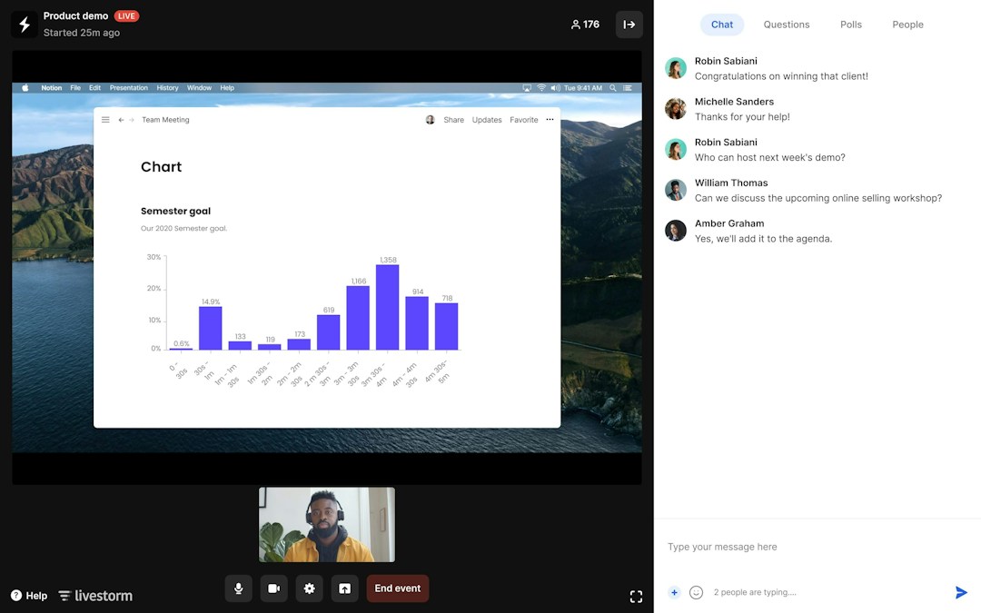 analytics product demo