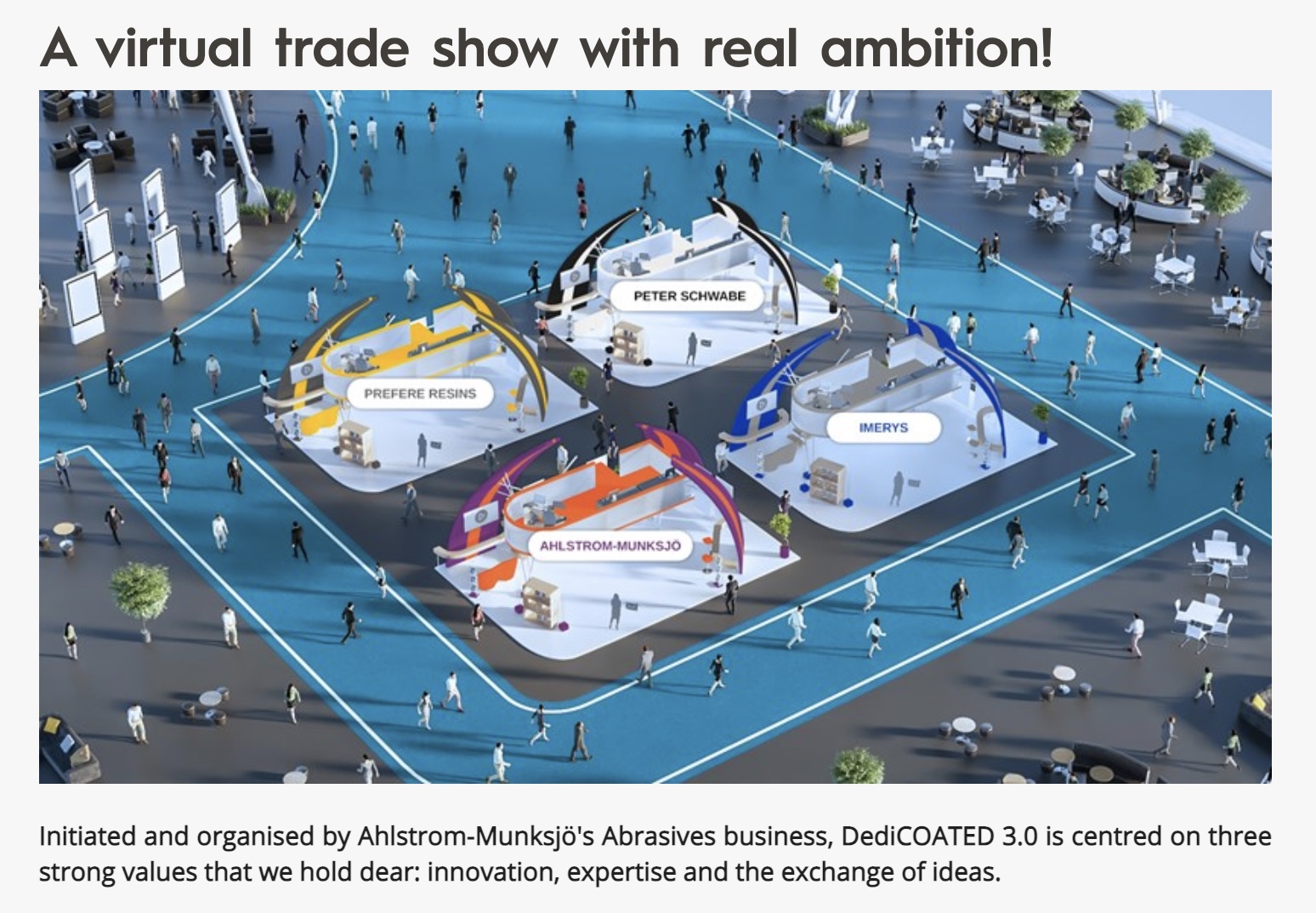 Ahlstrom-Munksjö virtual trade show