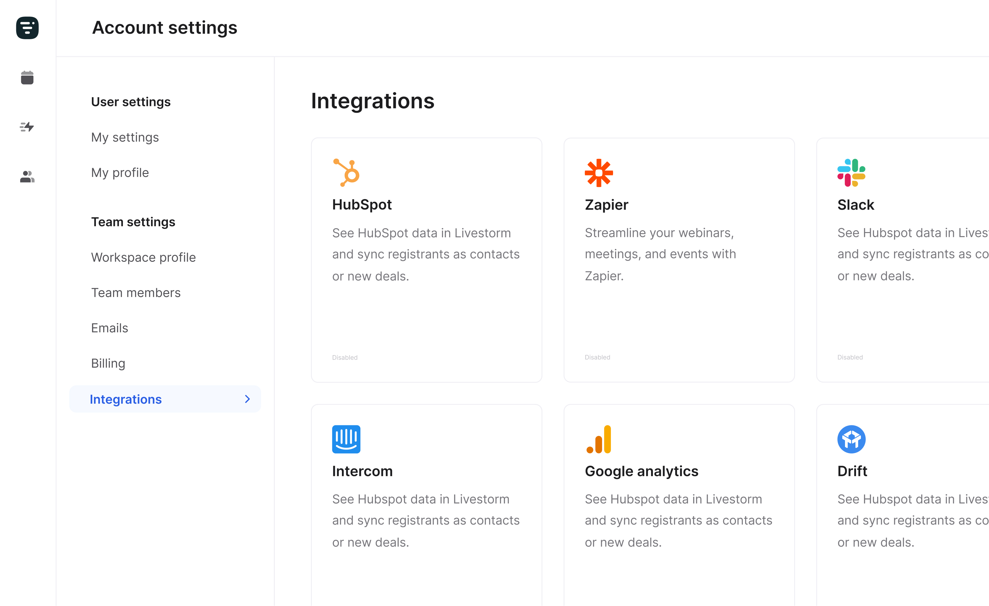 App Marketplace 