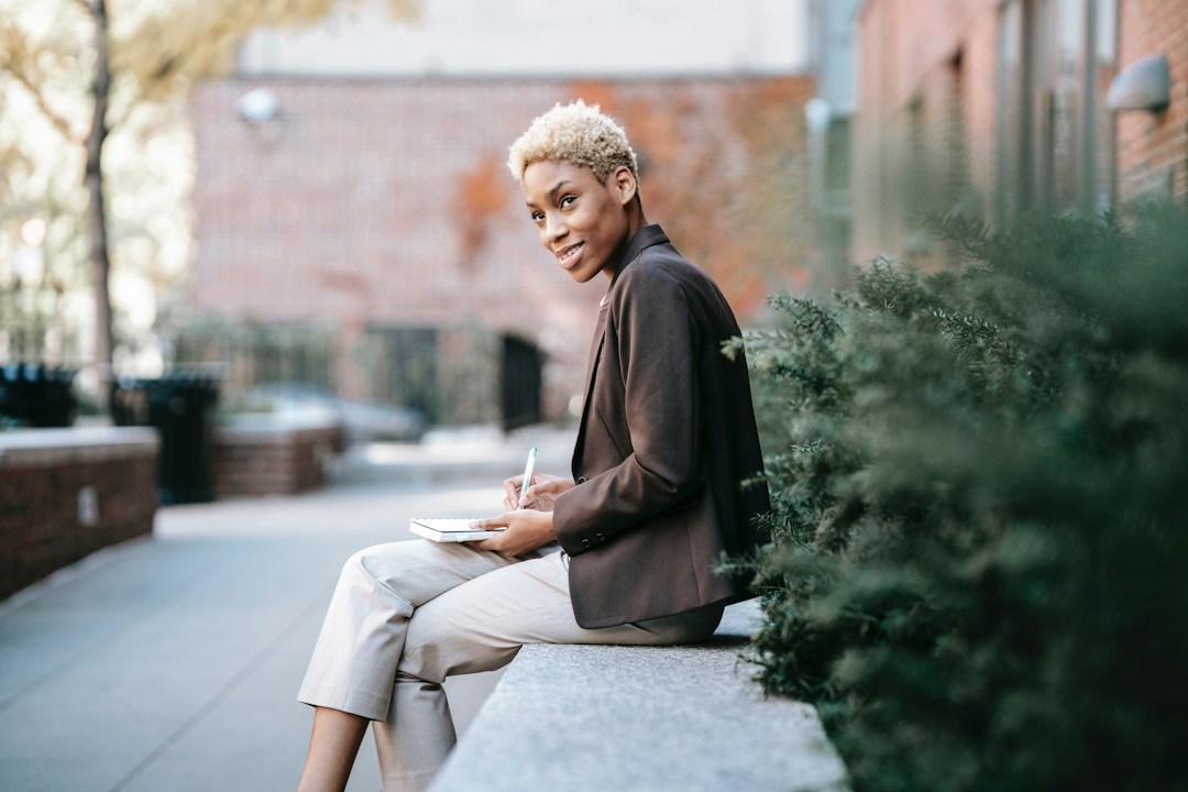 Woman professional interview outfit