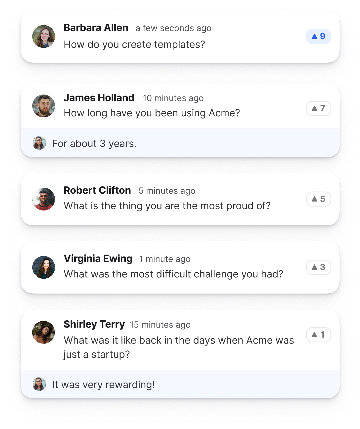 onglet questions webinar