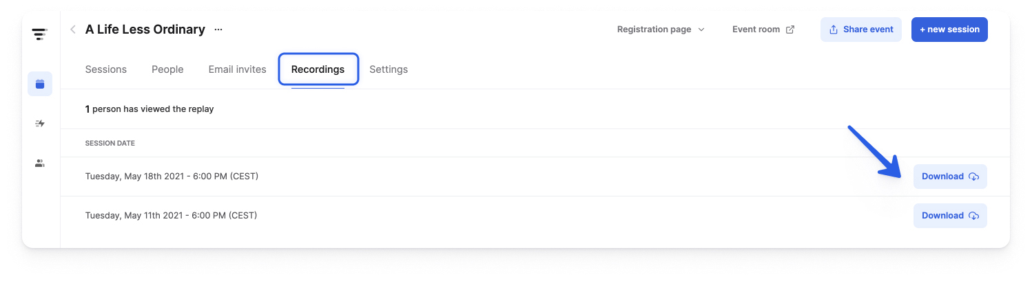 Livestorm Recording for Virtual Meetings