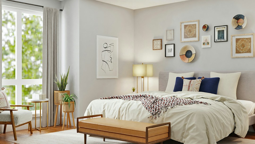 Arrière-plan virtuel chambre