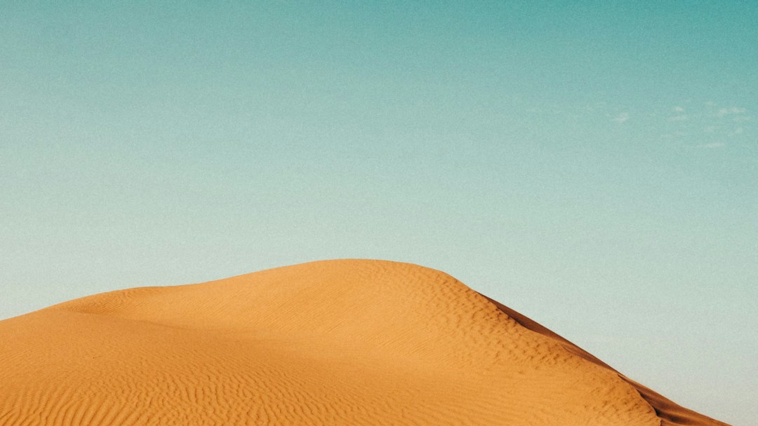 Arrière-plan virtuel Sahara dunes
