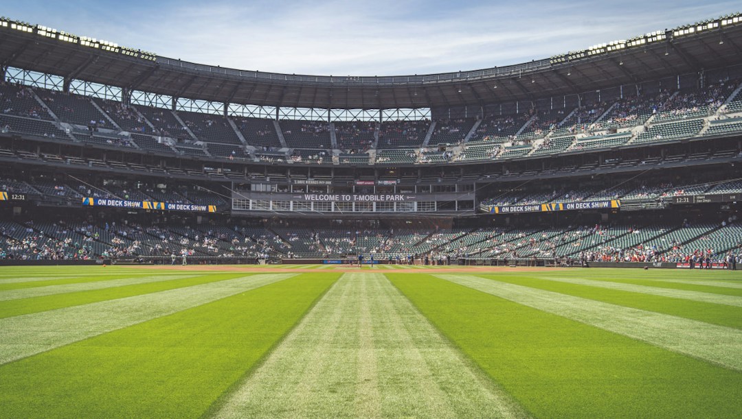 Virtual background baseball