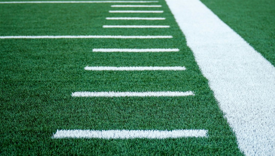 Virtual background American football