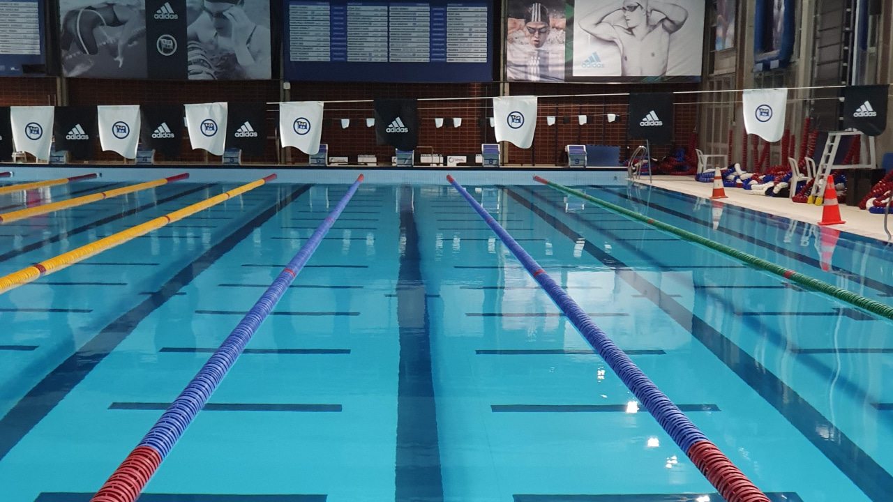 Arrière-plan virtuel piscine