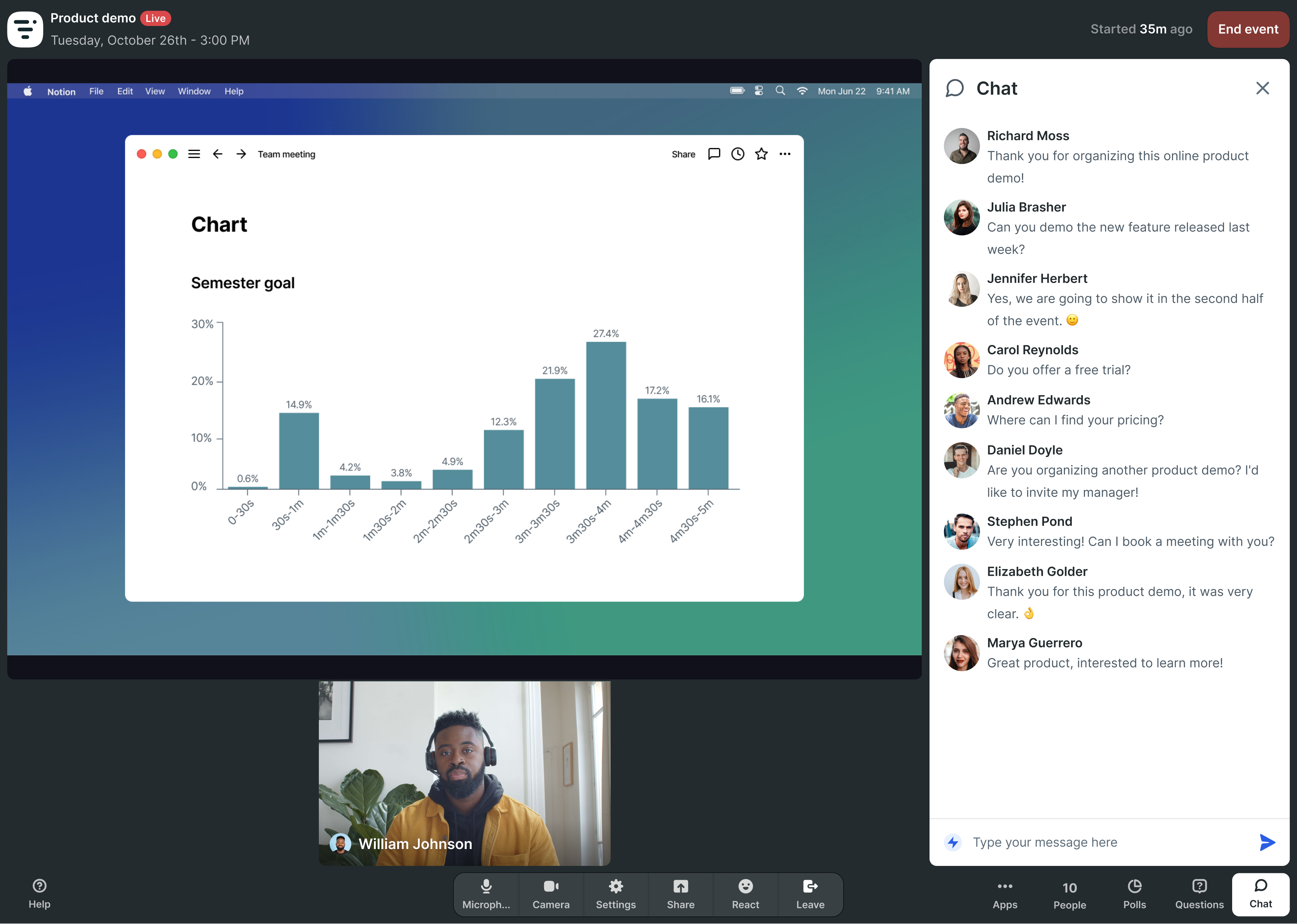 Video Software for Product Demos