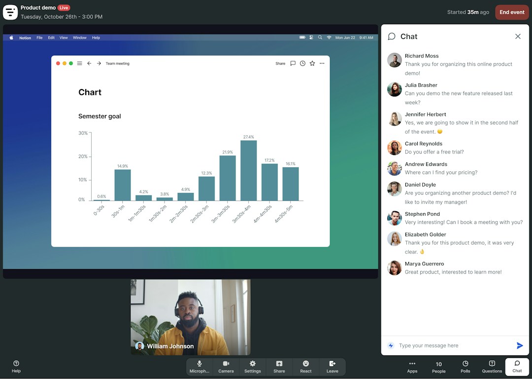 Video Software for Product Demos