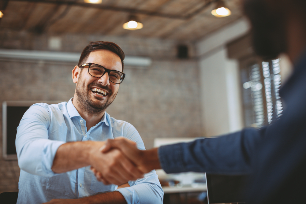 A successful customer onboarding