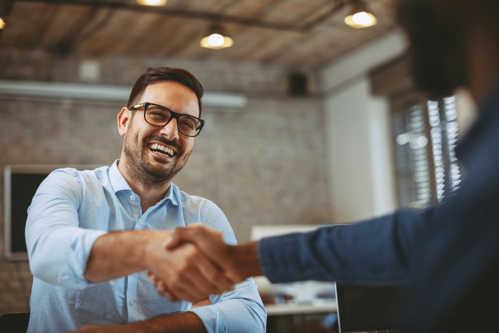 A successful customer onboarding