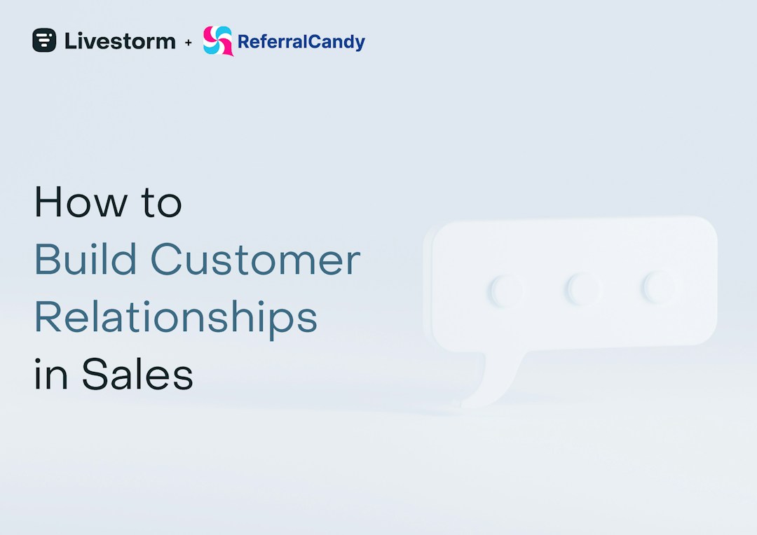 How to build customer relationships in sales ebook cover