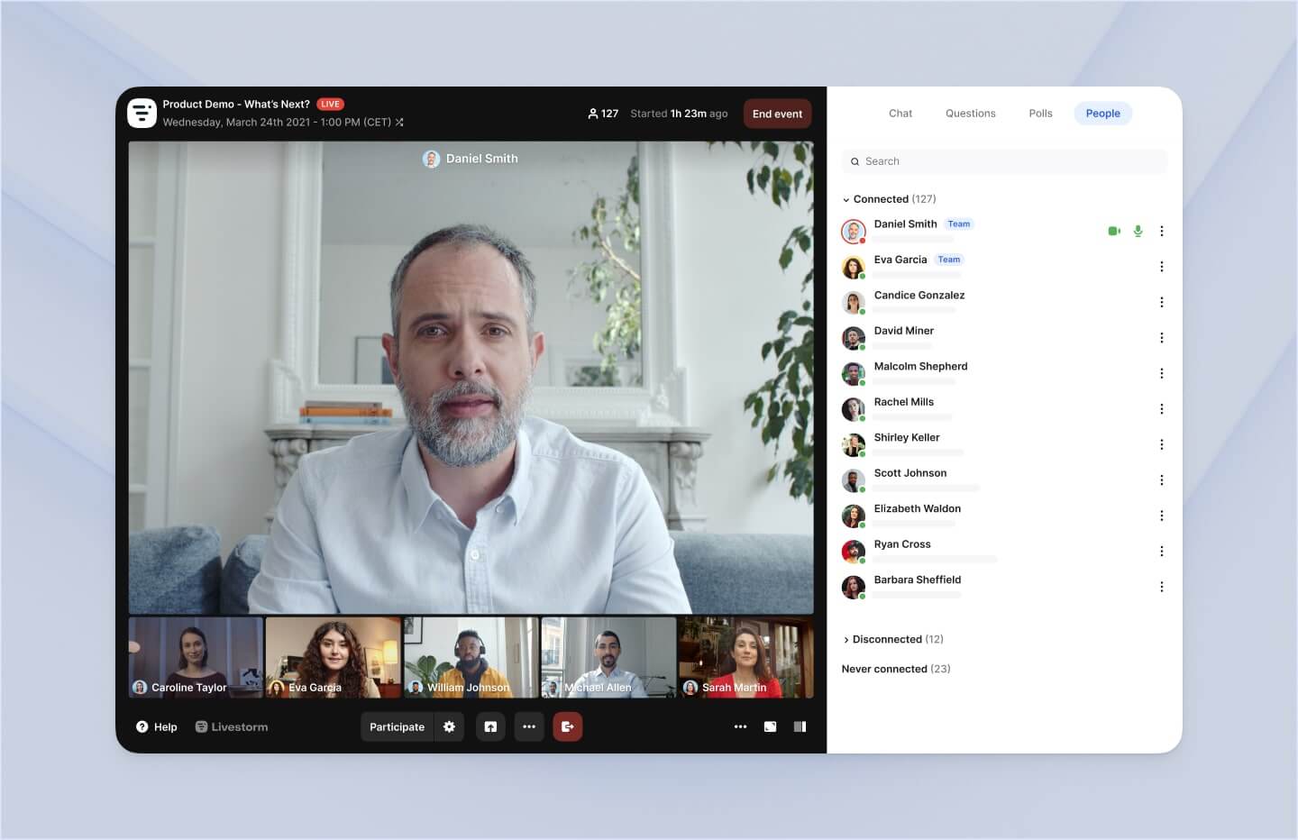 Repurpose your webinar content with Livestorm’s recording feature