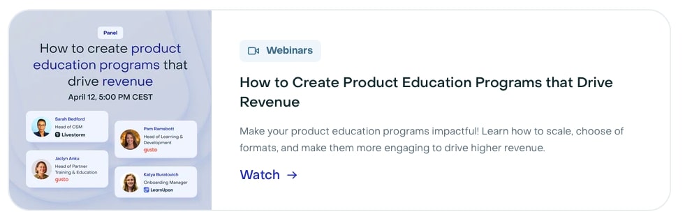 Pauline uses Livestorm virtual webinar software to host regular online panel discussions.