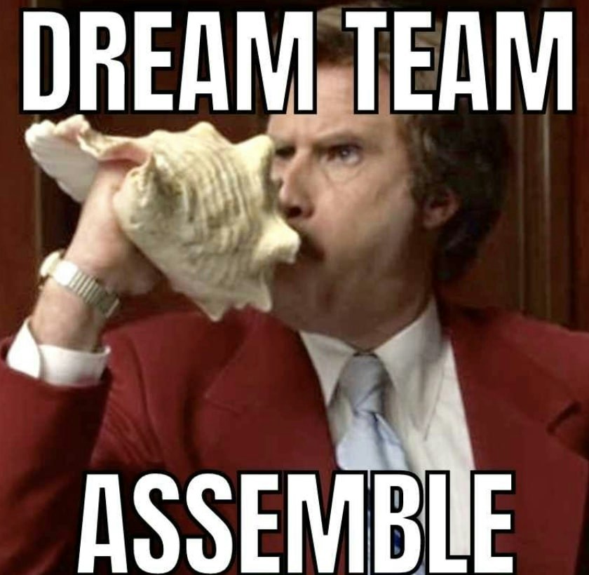 Staff virtual meeting meme