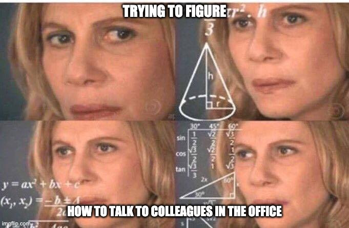 Back to the office fail meme