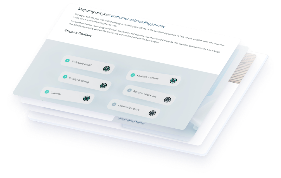 Customer onboarding preivew
