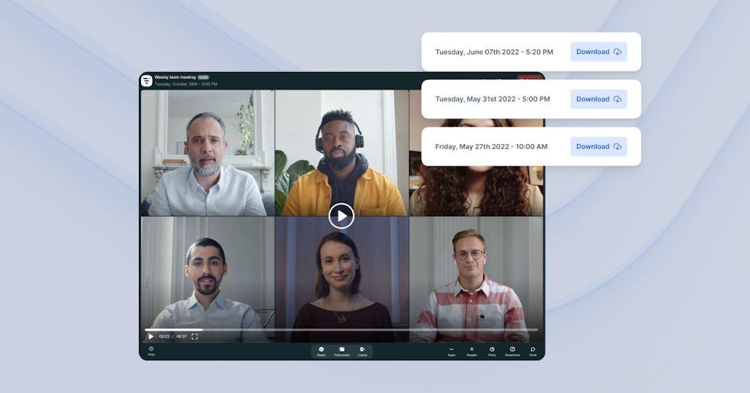 webinar replays will keep your content engaging users